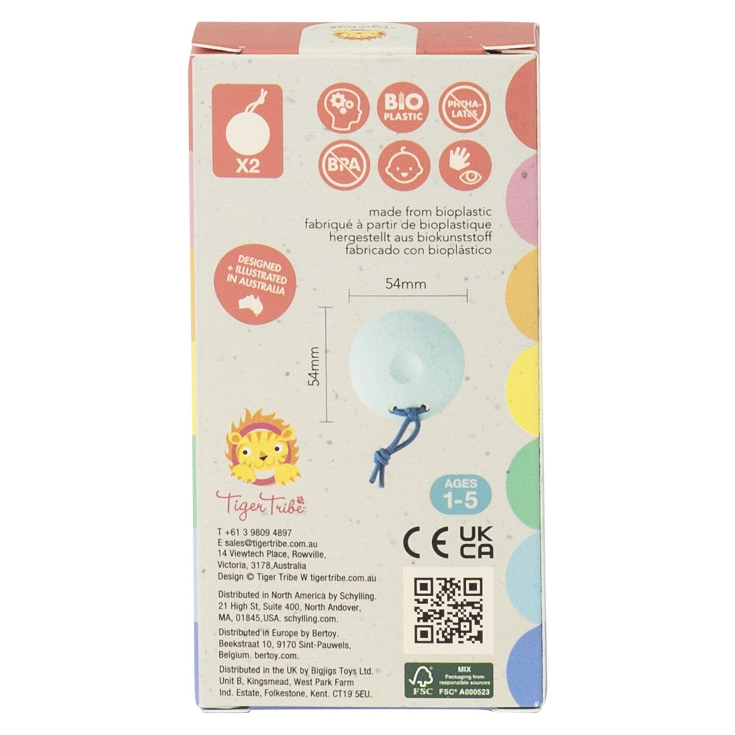 Eco Castanets - Spotty Dot AU