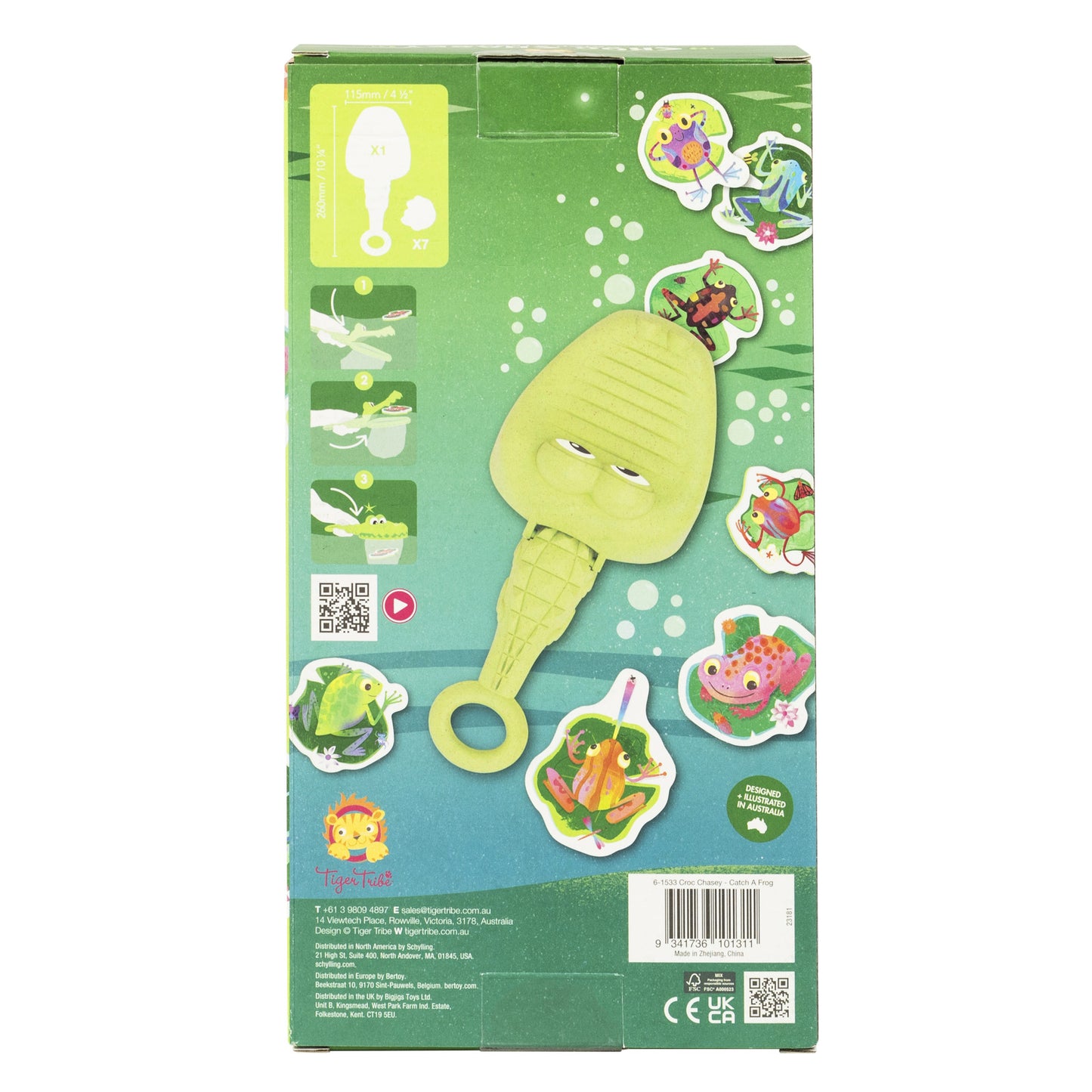 Croc Chasey Bath Toy - Spotty Dot AU