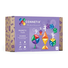 Load image into Gallery viewer, Connetix Magnetic Tiles - 36 Piece Rainbow Expansion Pack - Spotty Dot AU
