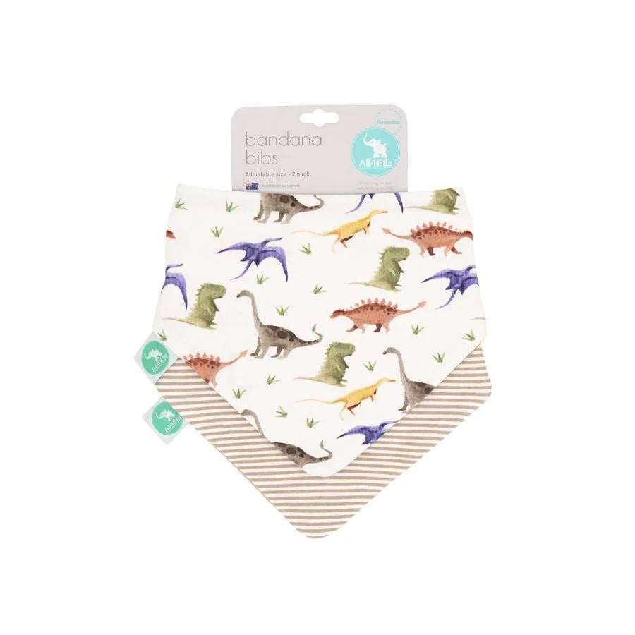 Bandana Bibs - 6 Designs - 6M+