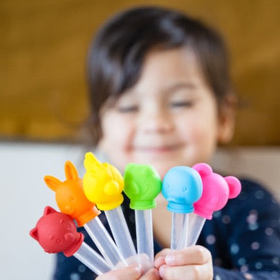 Silicone Craft Droppers - Spotty Dot AU