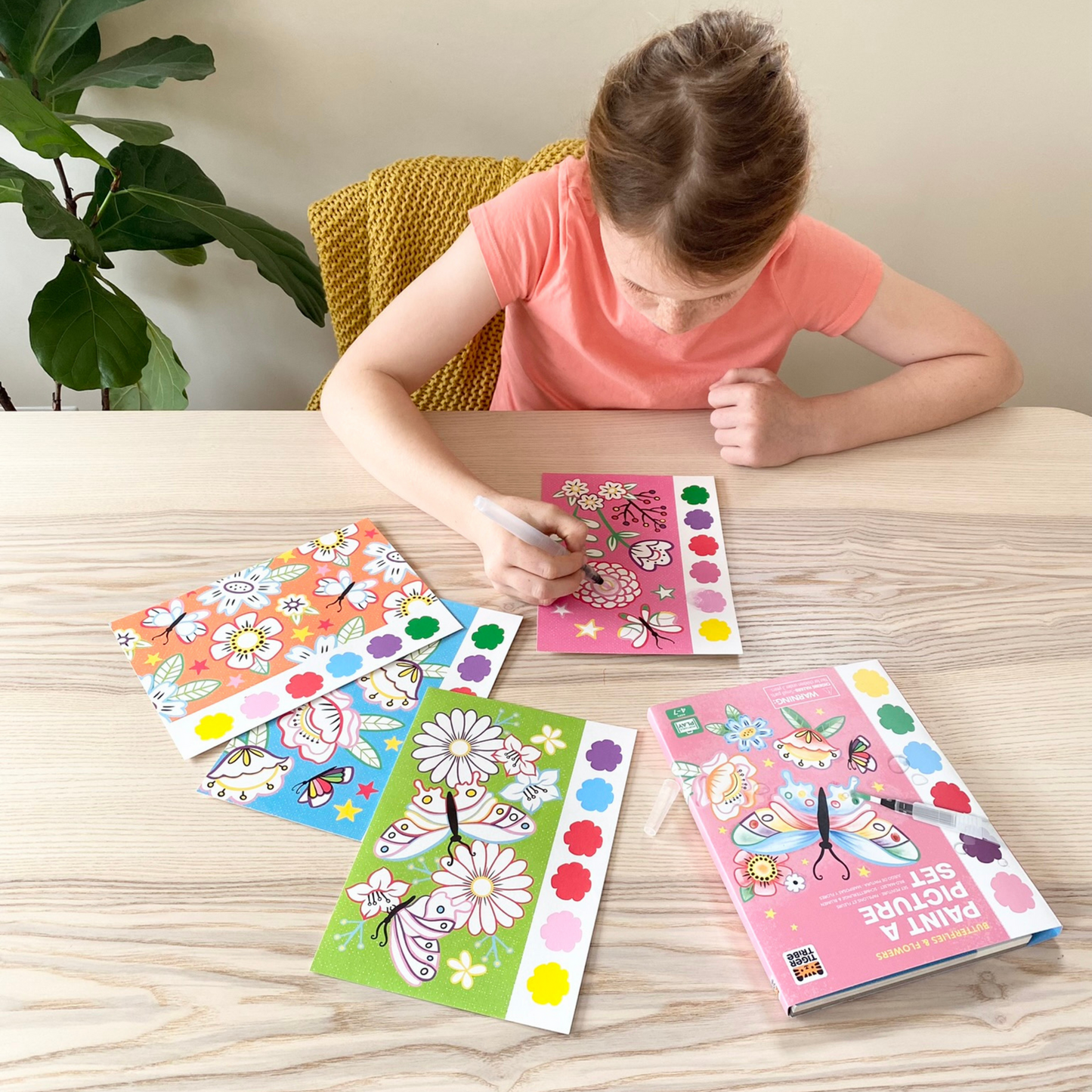 Paint a Picture Set Butterflies & Flowers - Spotty Dot
