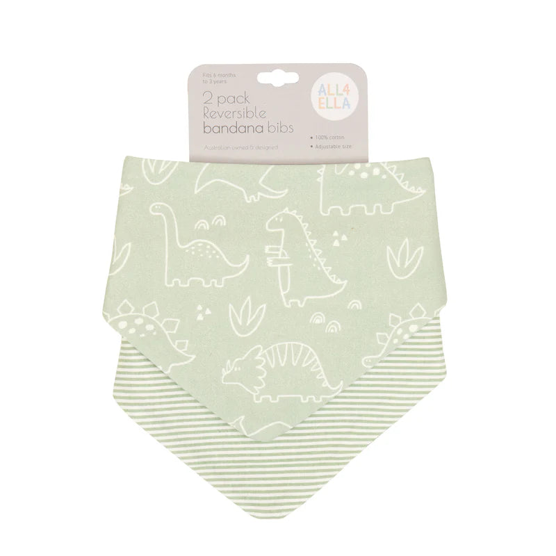 Bandana Bibs - 6 Designs - 6M+