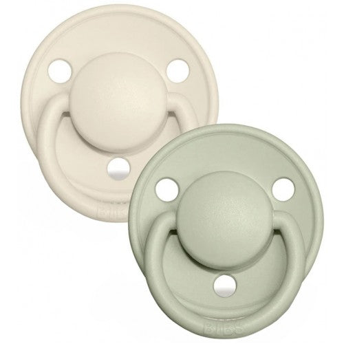 BIBS Delux Ivory Sage Spotty Dot Baby