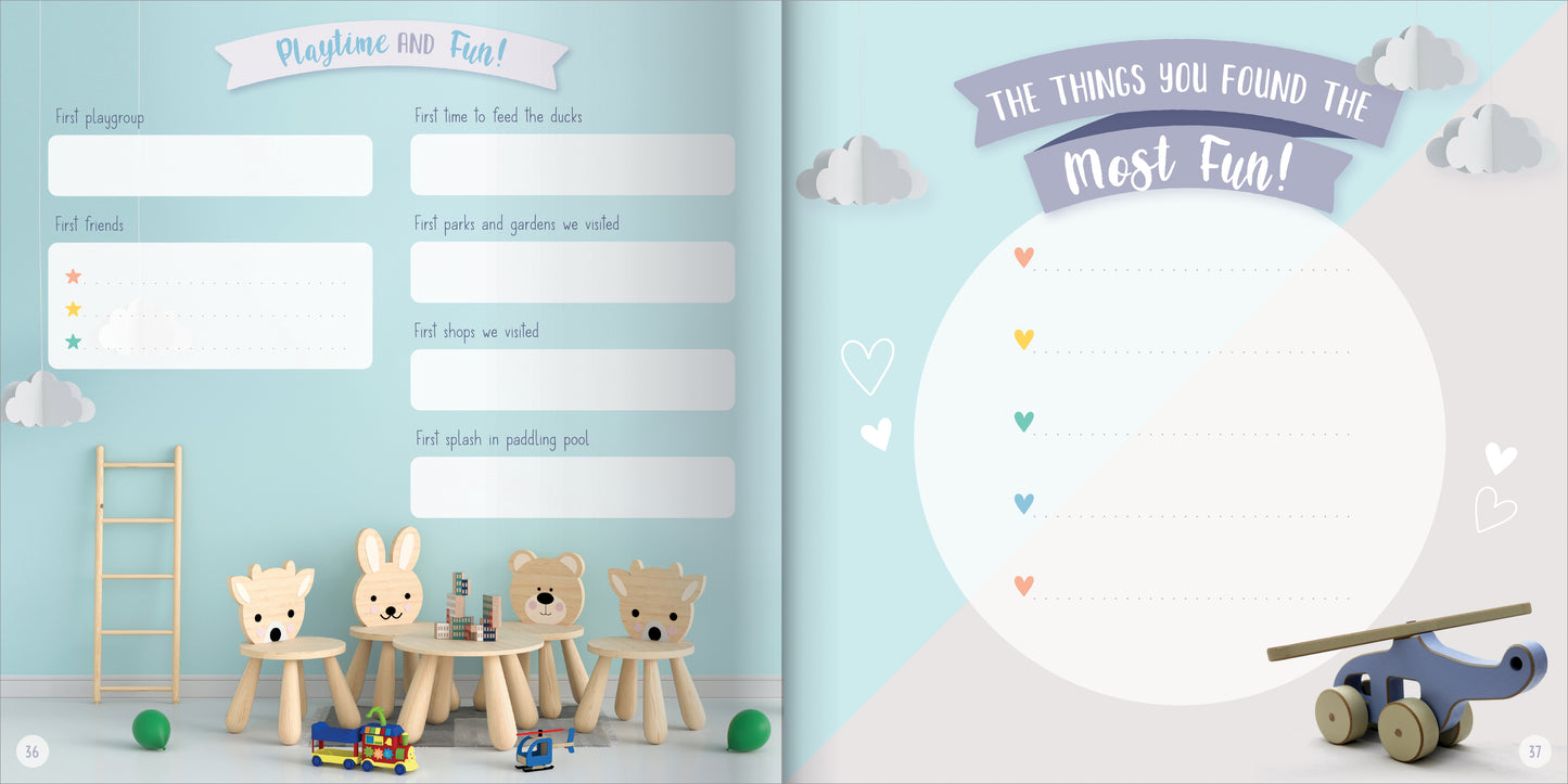 My Baby Record Book - Spotty Dot