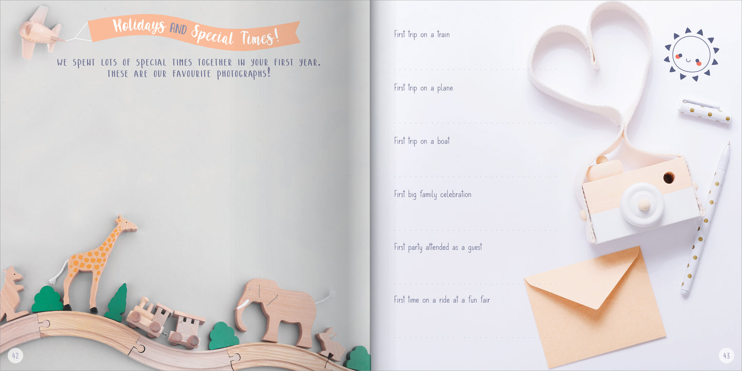 My Baby Record Book - Spotty Dot