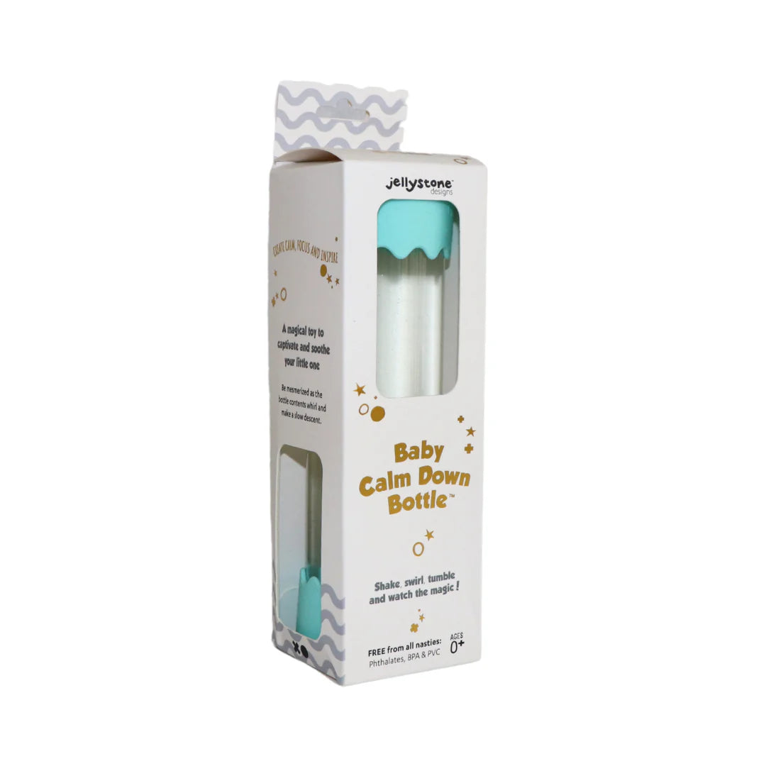 Baby Calm Down Bottle Mint - Spotty Dot