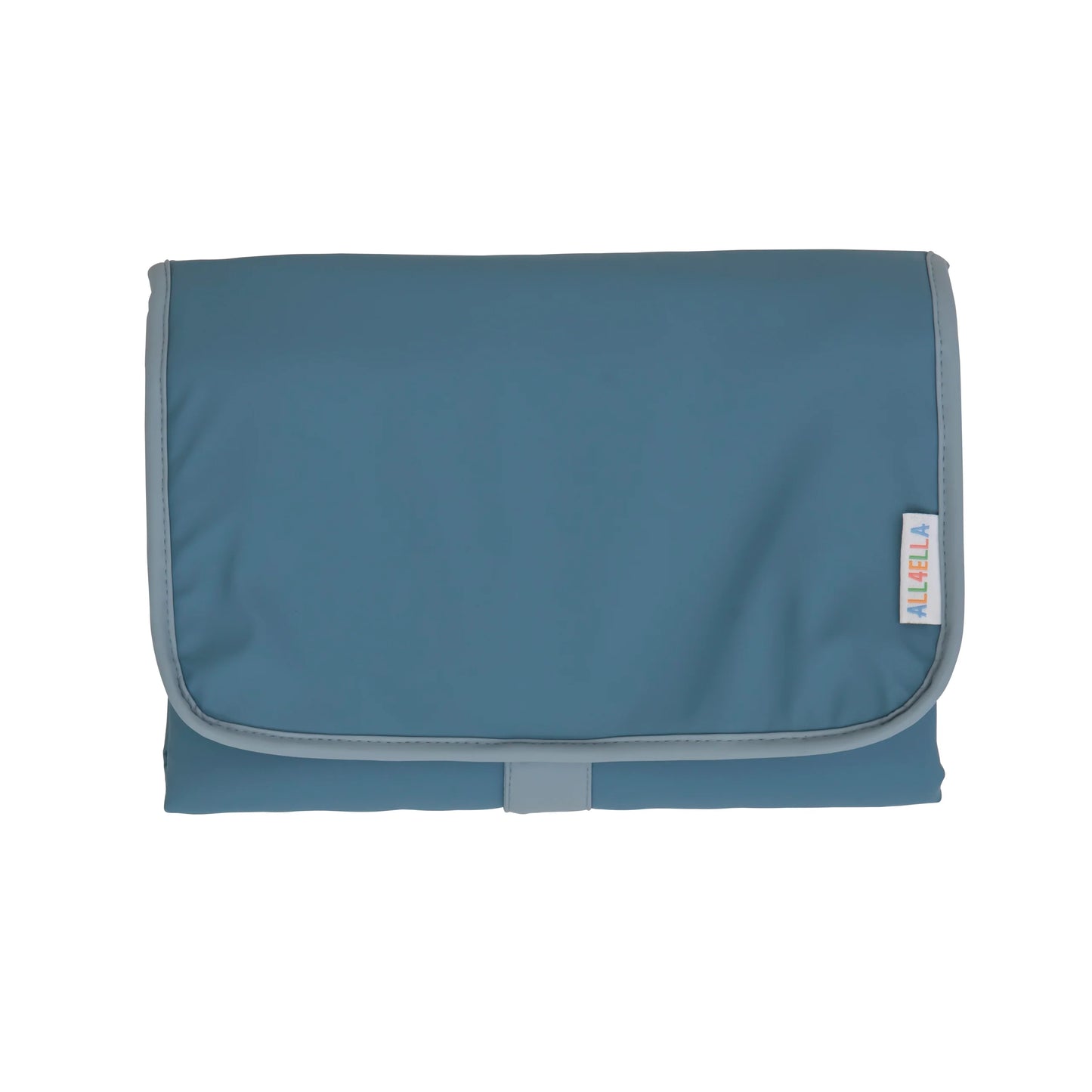 Baby Changing Wallet Mat Blue Spotty Dot