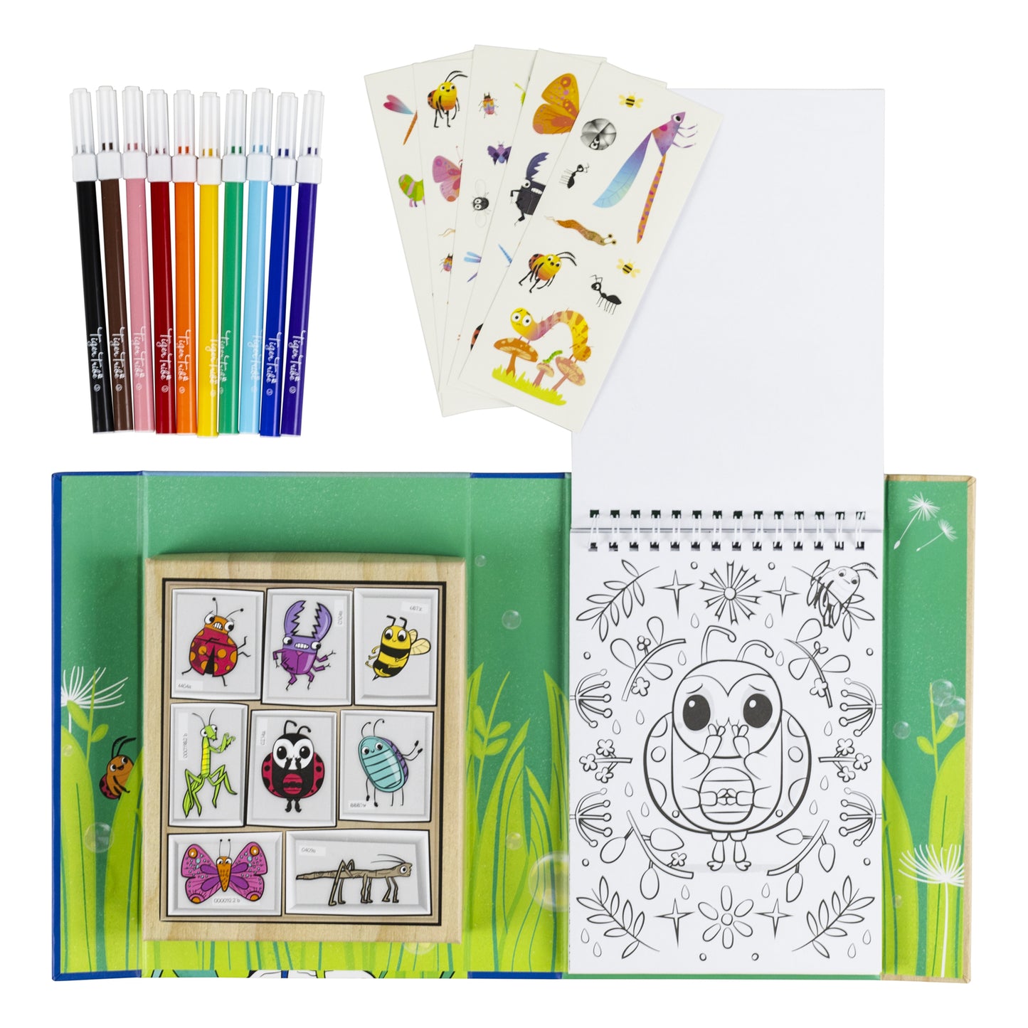 Backyard Bugs Colouring Set - Spotty Dot Toys AU