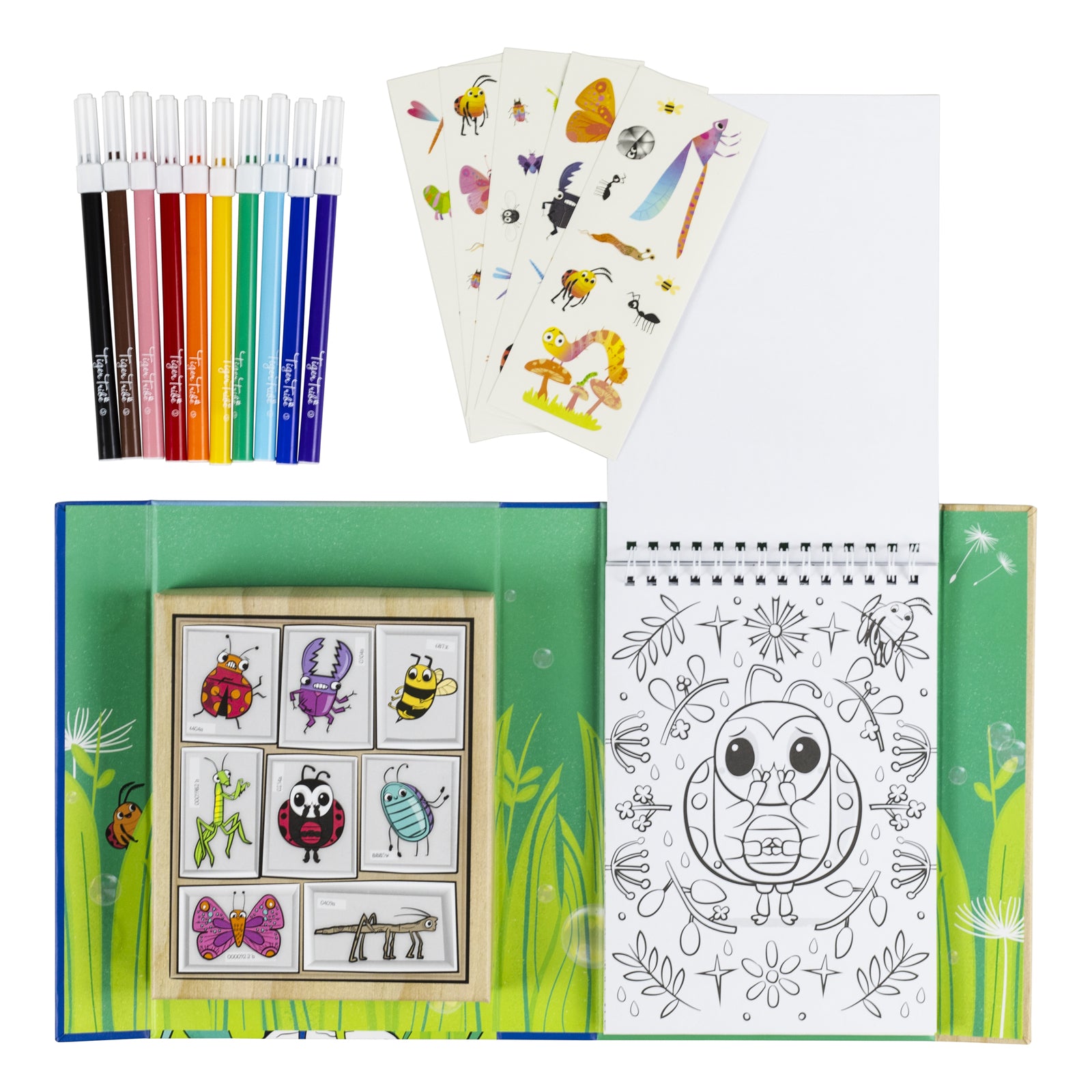 Backyard Bugs Colouring Set - Spotty Dot Toys AU