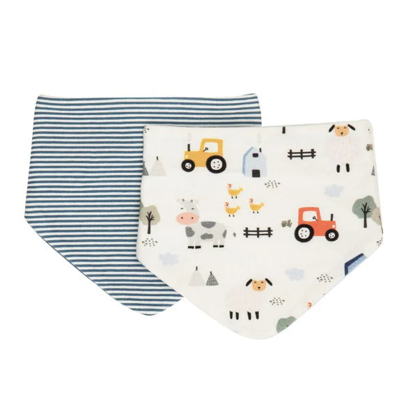 Bandana Bib Barnyard Spotty Dot Baby