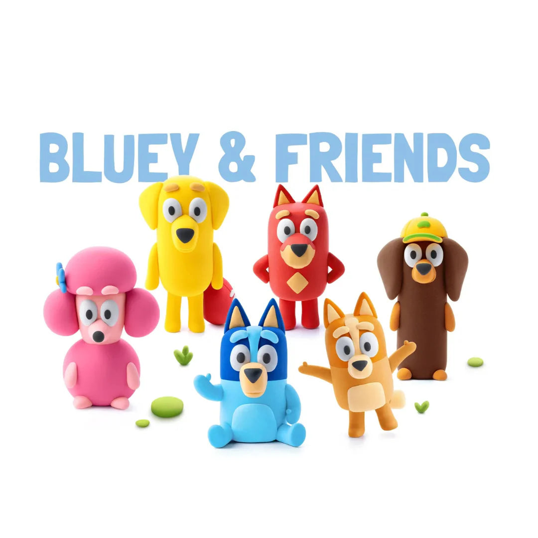 Bluey Hey Clay & Friends Spotty Dot Toys