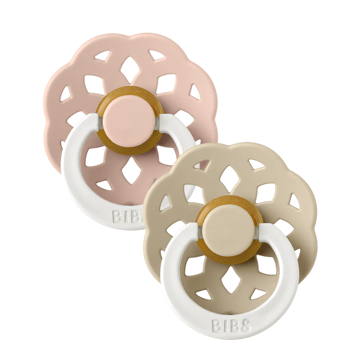 BIBS Boheme Blush/Vanilla Glow | Spotty Dot AU