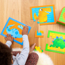 Load image into Gallery viewer, My First Puzzle Case Dinosaurs - Spotty Dot Toys
