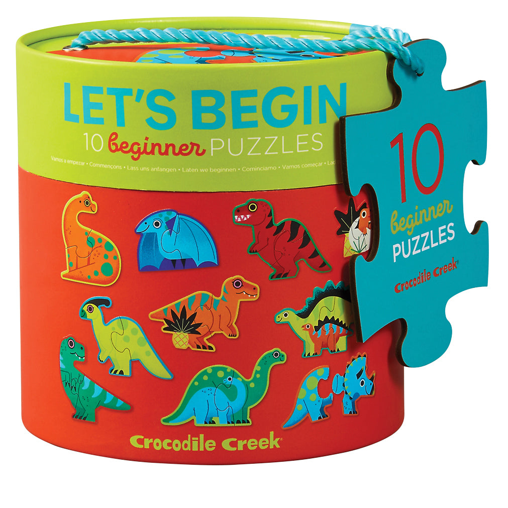 Let's Begin Puzzle - Dinosaurs | Spotty Dot AU