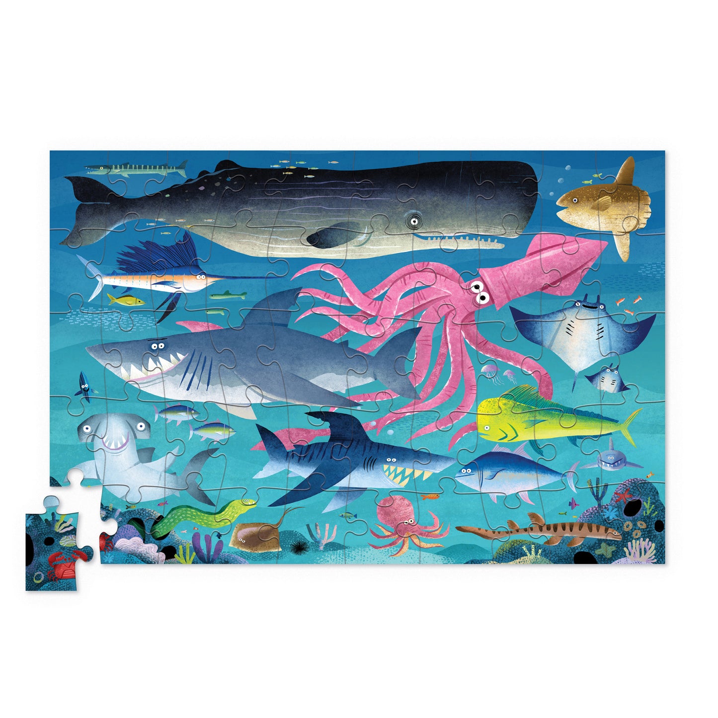 Shark Reef Tin Puzzle - Spotty Dot Toys