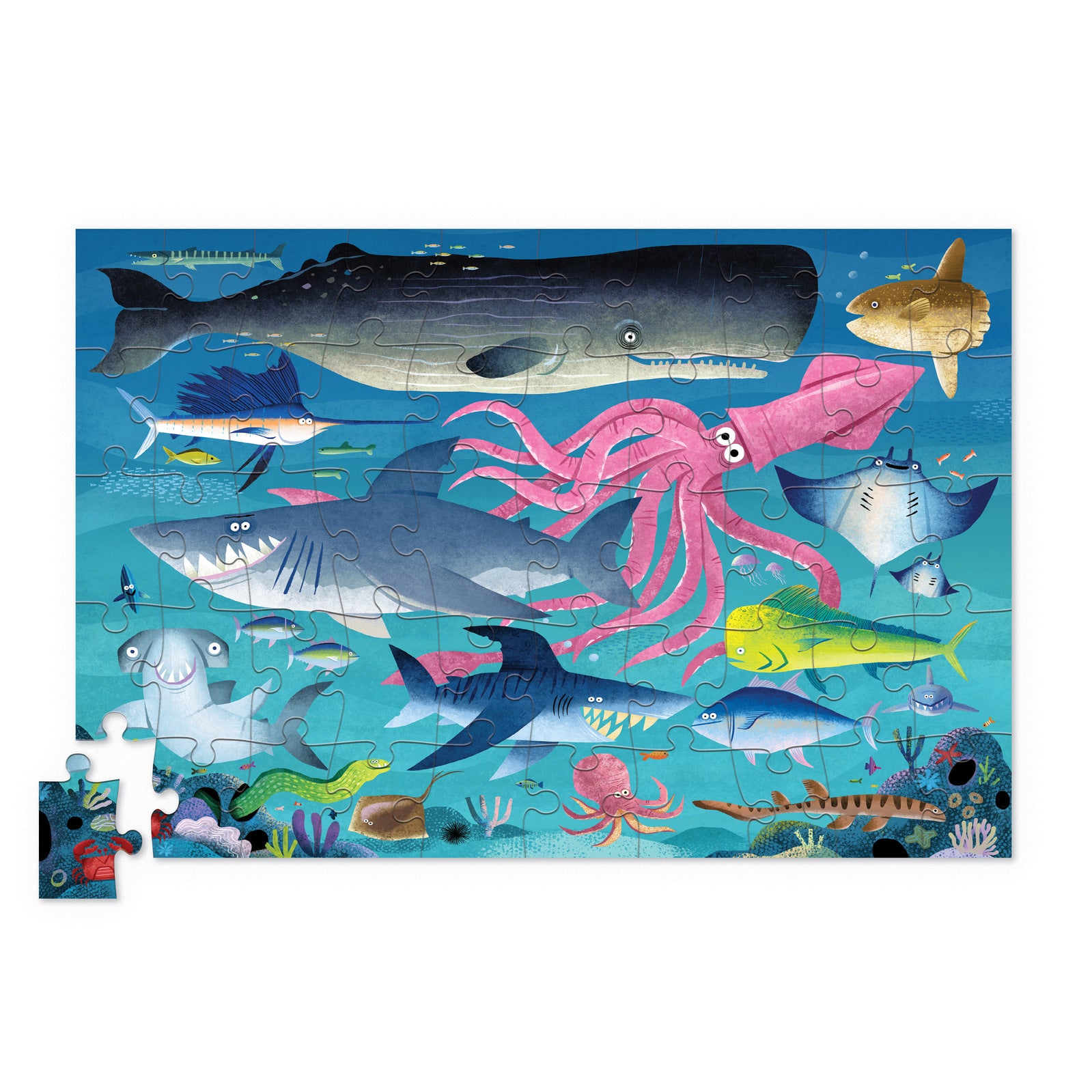 Shark Reef Tin Puzzle - Spotty Dot Toys