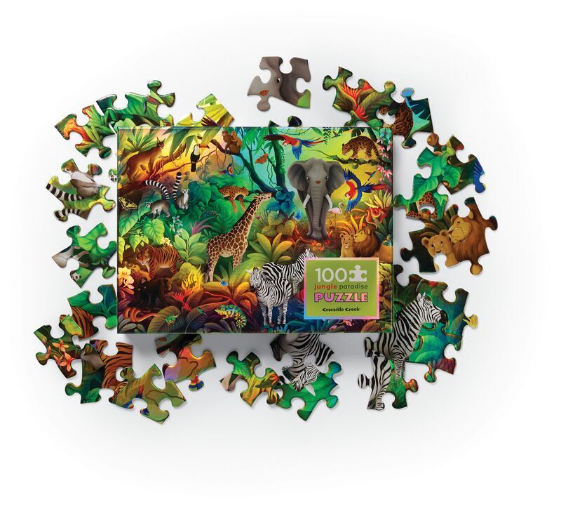 Jungle Paradise Holographic Puzzle - Spotty Dot Toys