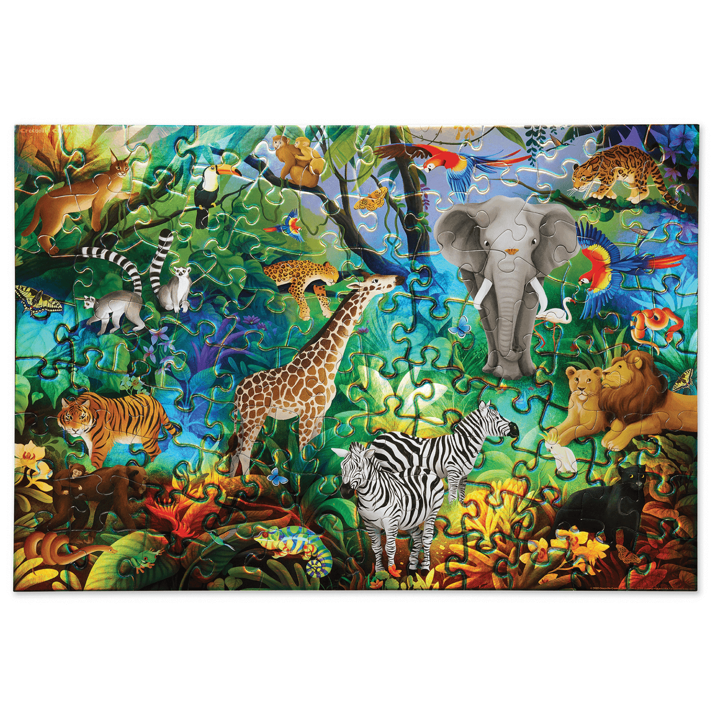 Jungle Paradise Holographic Puzzle - Spotty Dot Toys