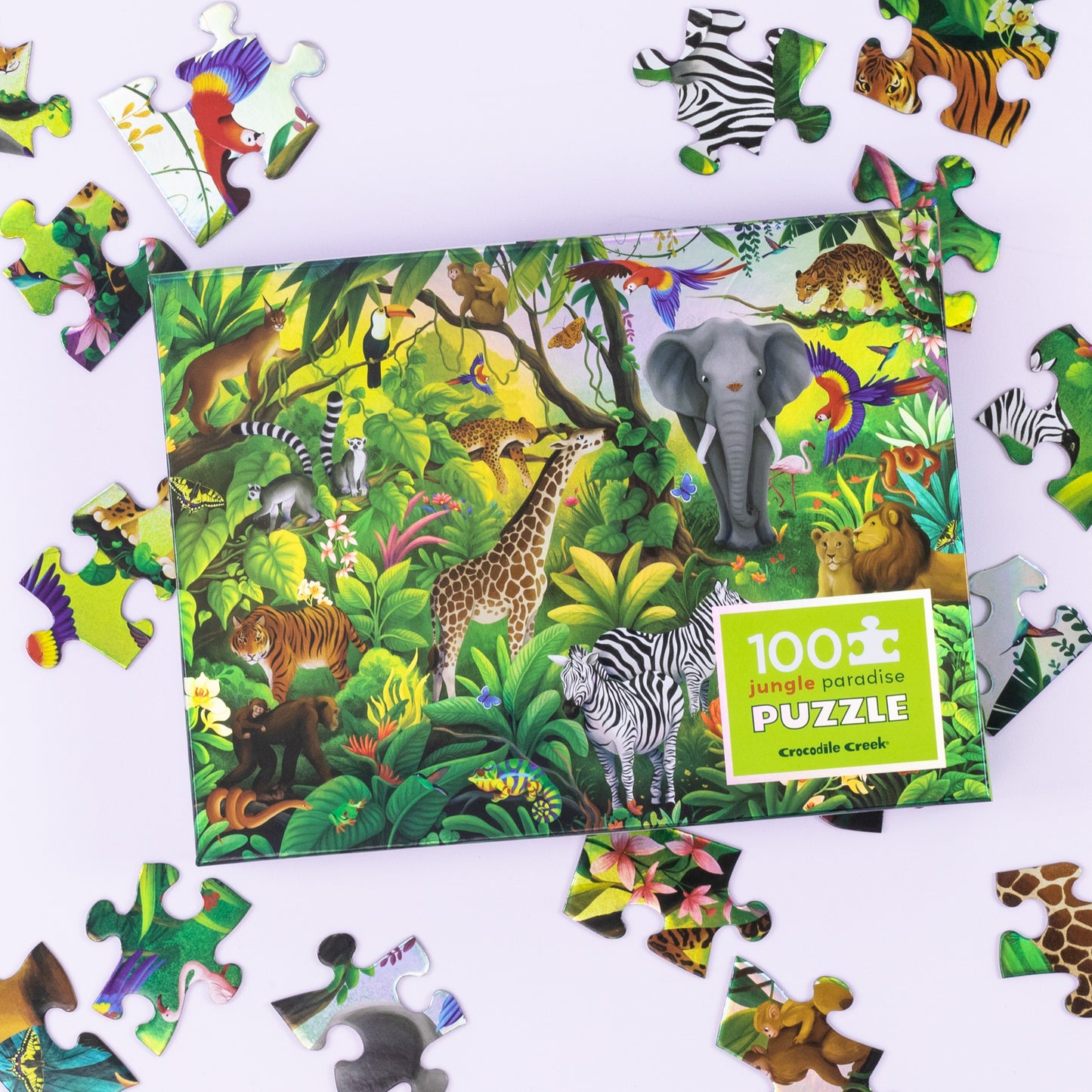 Jungle Paradise Holographic Puzzle - Spotty Dot Toys