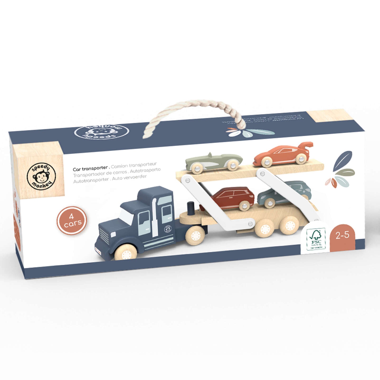 Car Transporter - Spotty Dot Toys