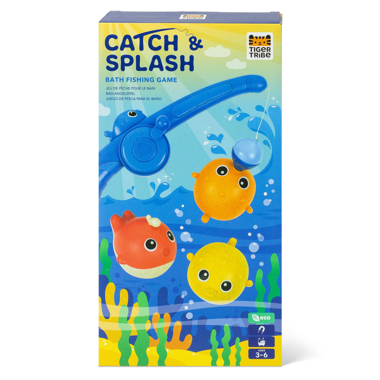 Catch & Splash Bath Fishing Game Spotty Dot Toys