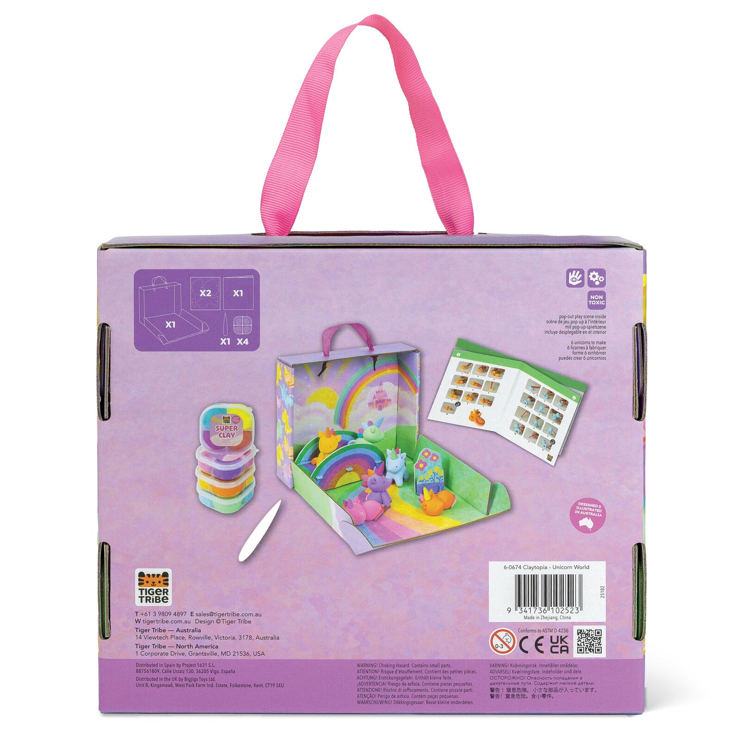 Claytopia Unicorn World Spotty Dot Toys