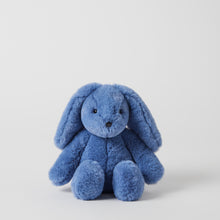 Load image into Gallery viewer, Cobalt Blue Plush Bunny Small - Spotty Dot Toys
