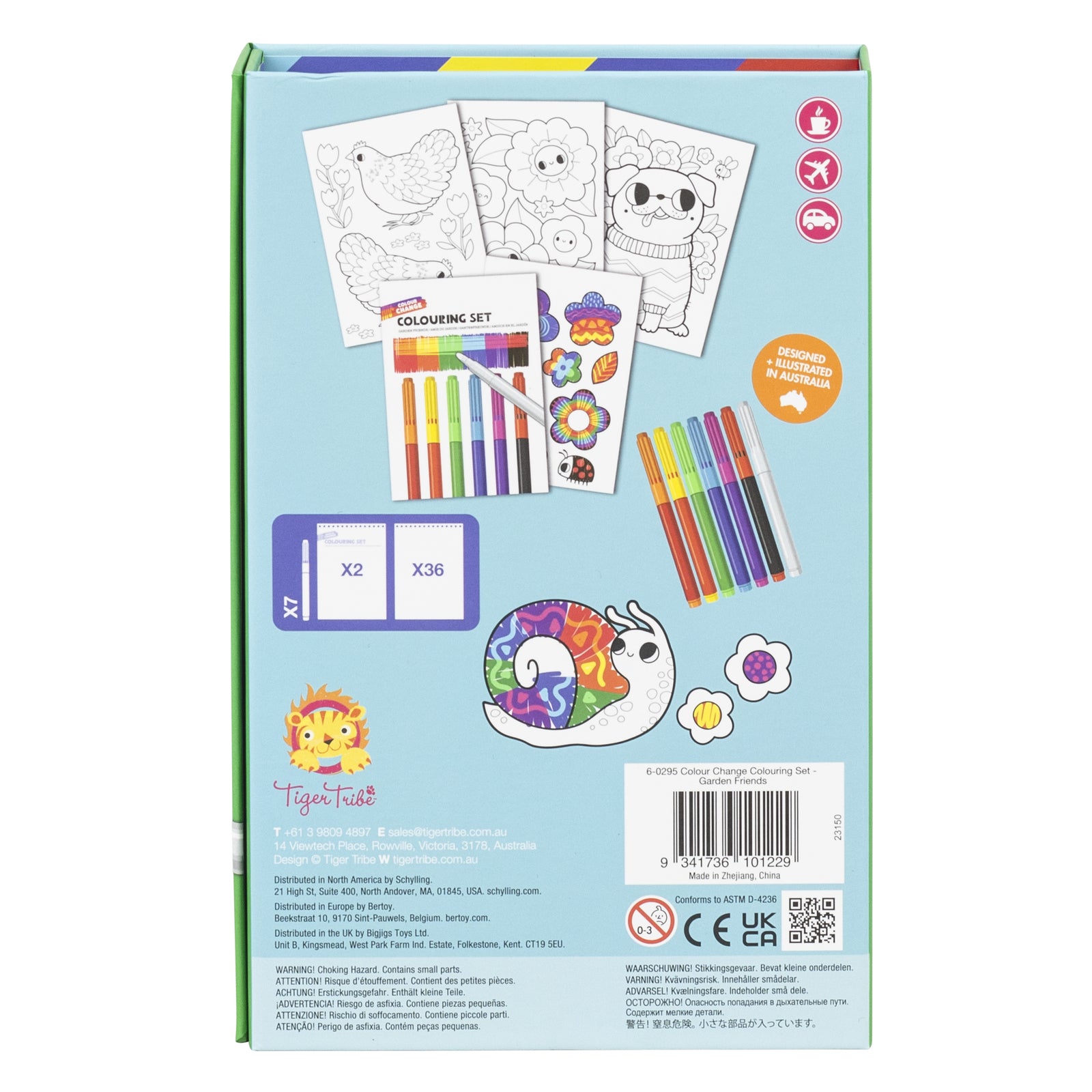 Colour Change Colouring Set - Spotty Dot Toys & Gifts AU