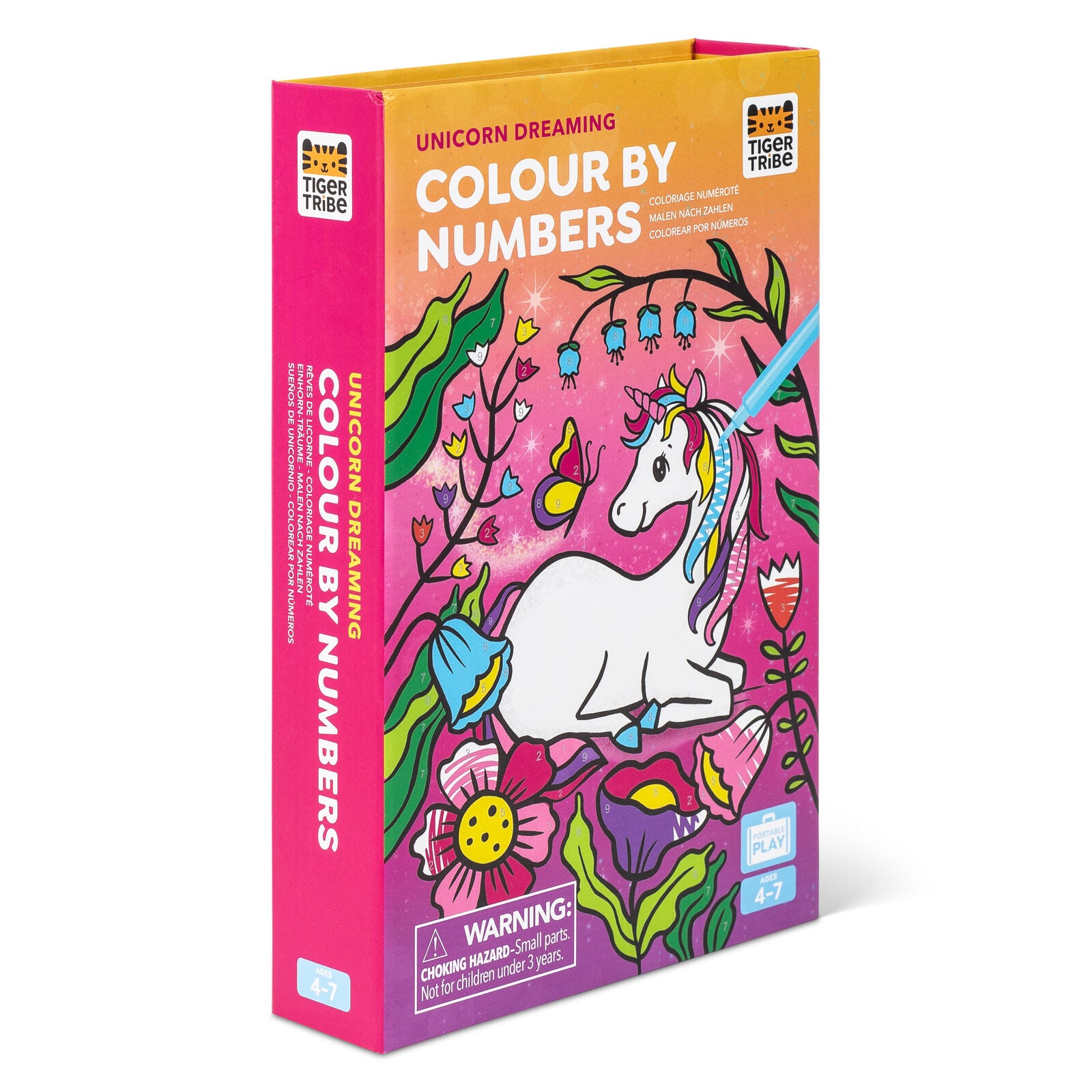Colour by Numbers Unicorn Dreaming Spotty Dot Toys