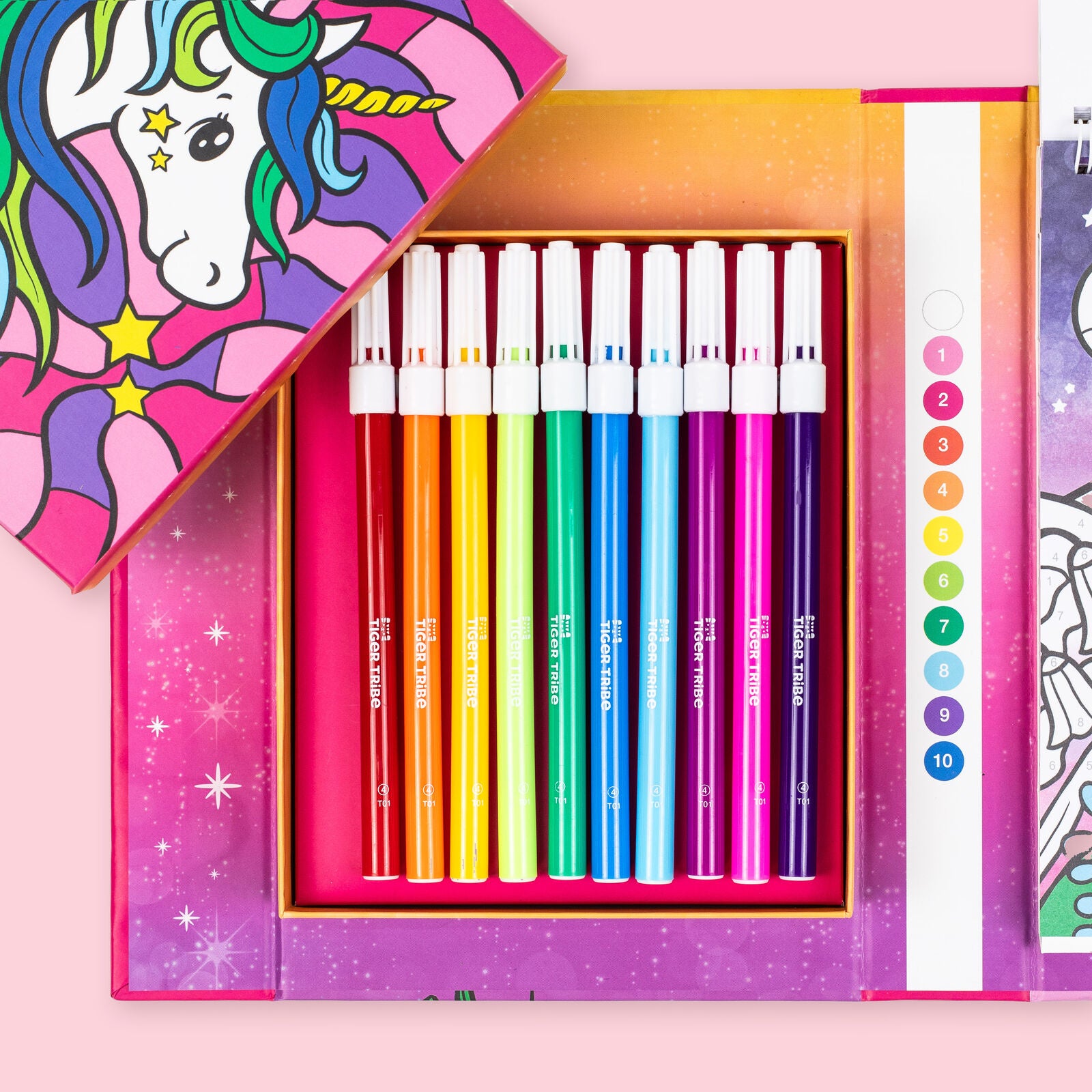 Colour by Numbers Unicorn Dreaming Spotty Dot Toys