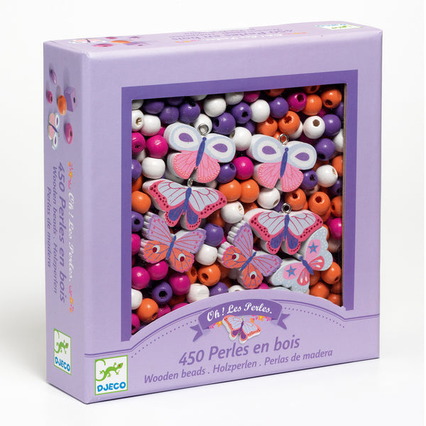 Colourful Butterfly Beads - Spotty Dot Toys