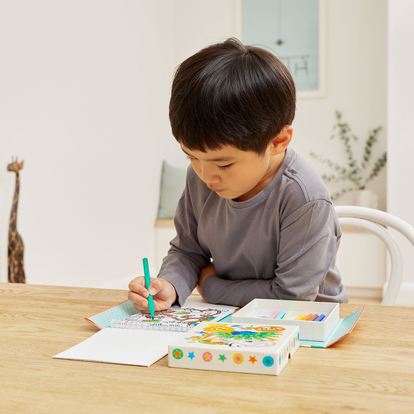 Zoo Colouring Set - Spotty Dot Toys AU