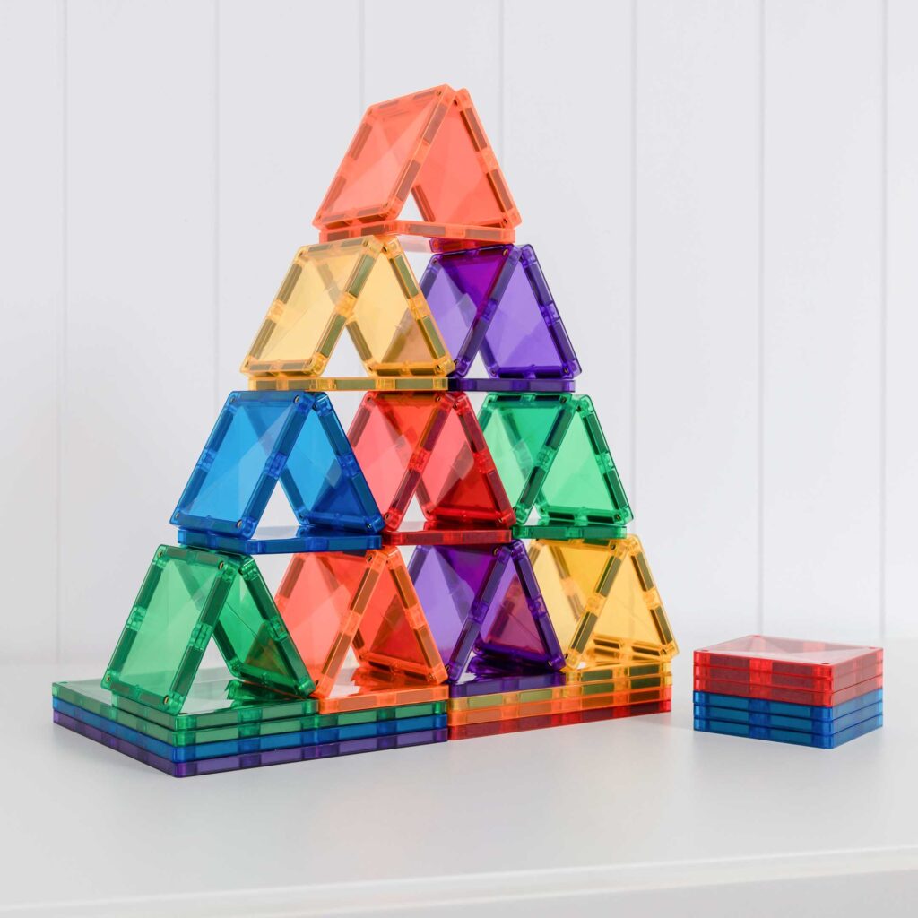 42 Piece Square Pack Rainbow - 3+