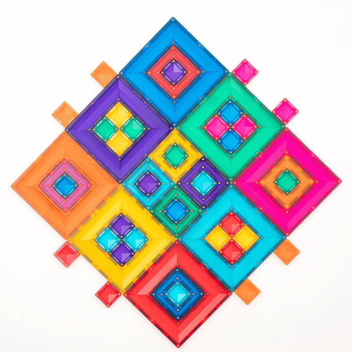 Connetix Magnetic Tiles Bright Portal Pack Spotty Dot Toys