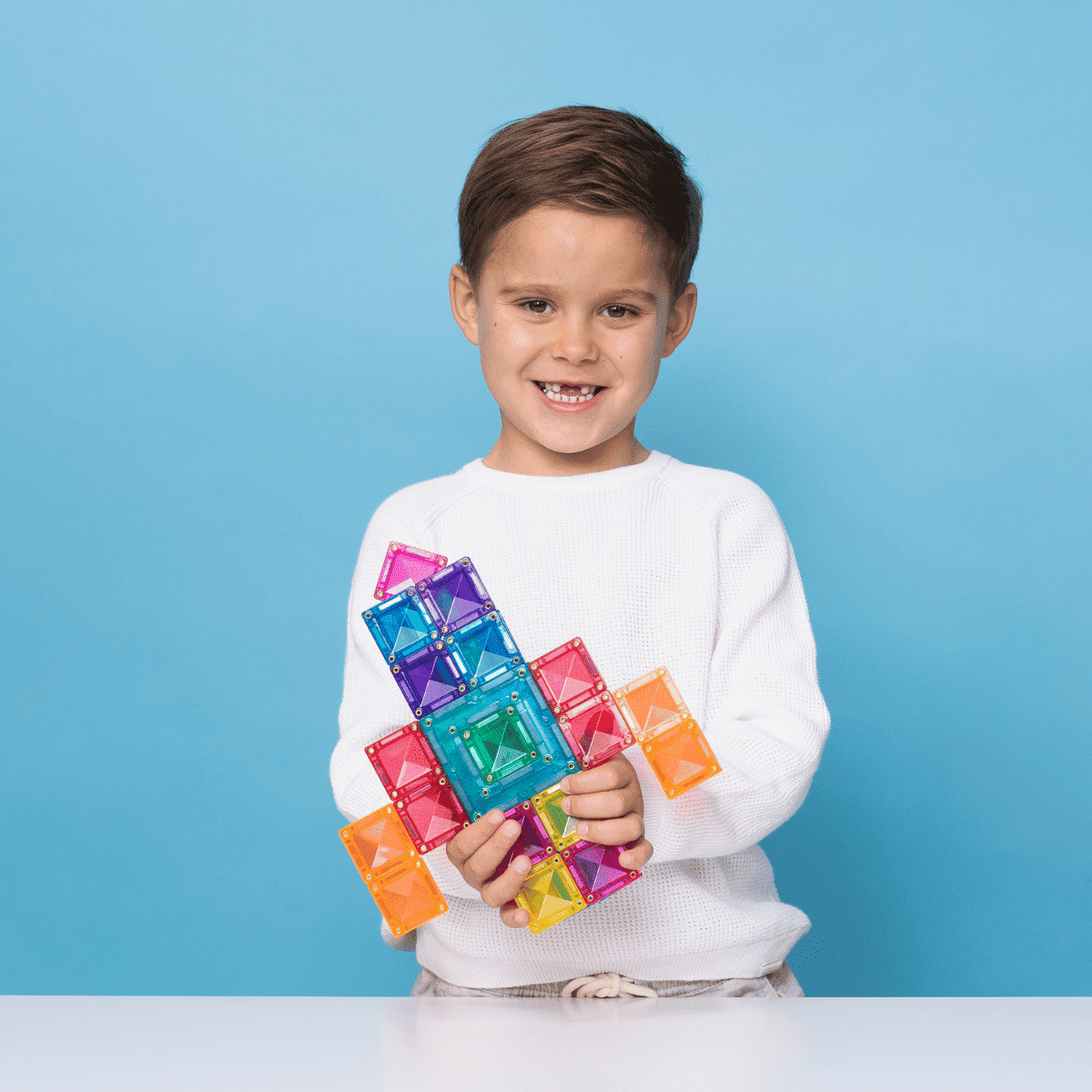 Connetix Magnetic Tiles Bright Portal Pack Spotty Dot Toys