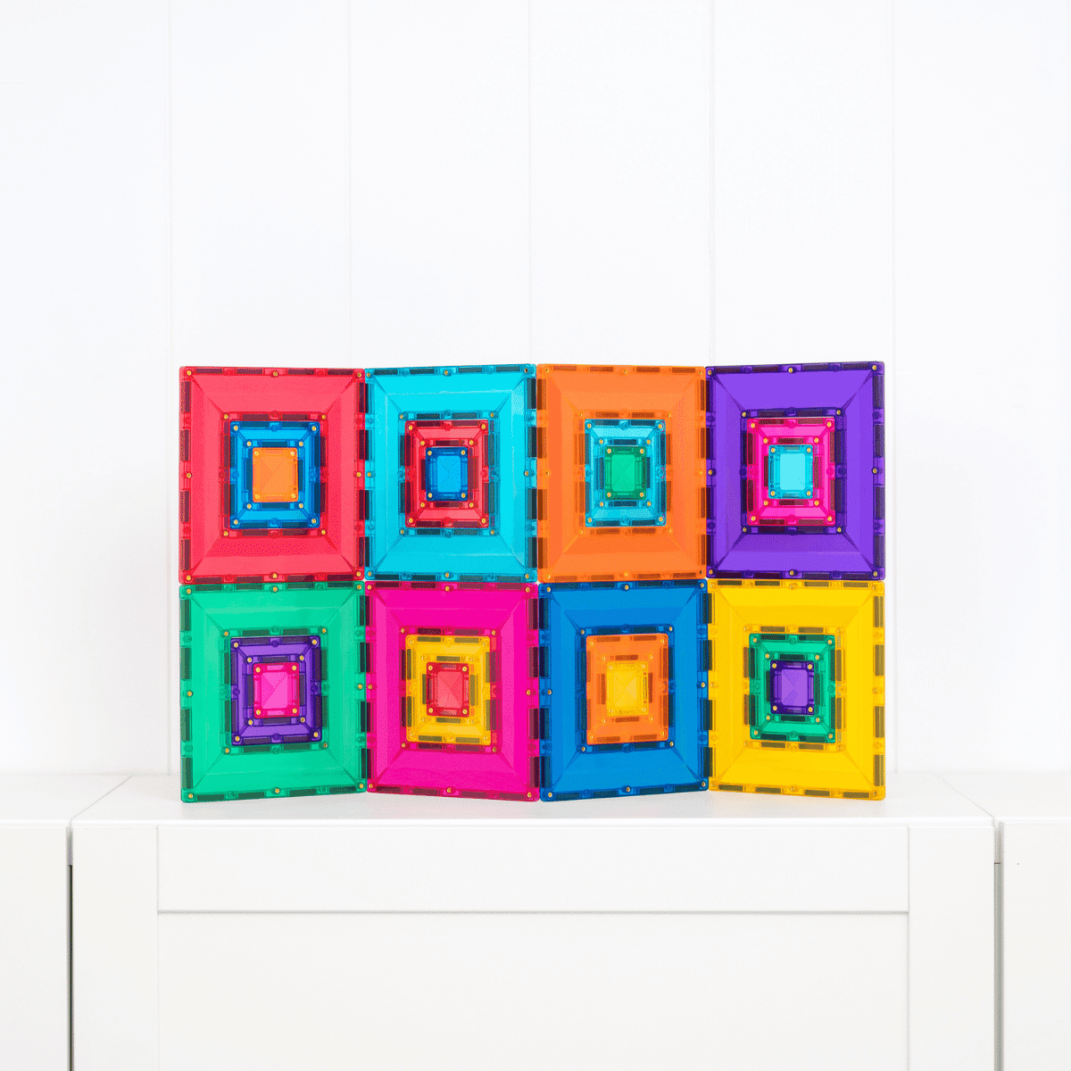 Connetix Magnetic Tiles Bright Portal Pack Spotty Dot Toys
