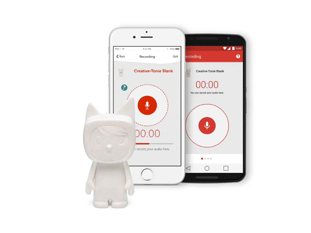 Creative Tonie Audio Character Blank Record your Own Spotty Dot Toys