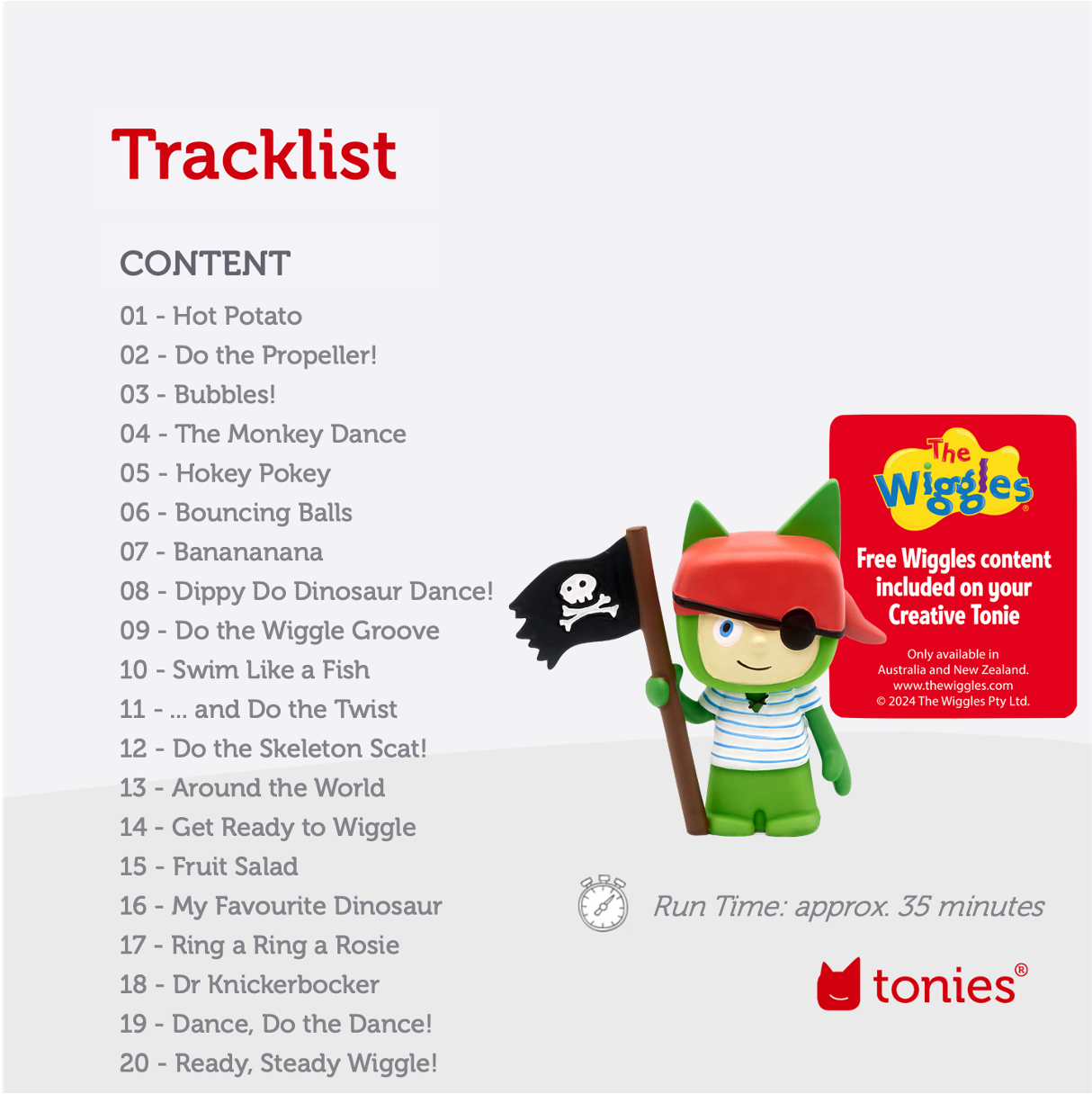 Creative Tonie Pirate - The Wiggles - Spotty Dot Toys
