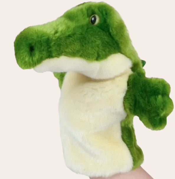 Crocodile Hand Puppet Spotty Dot Toys