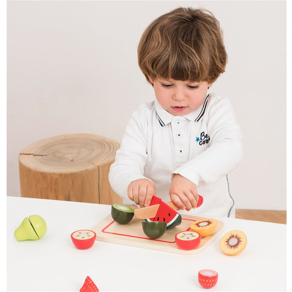Wooden Cutting Fruit - Spotty Dot Toys