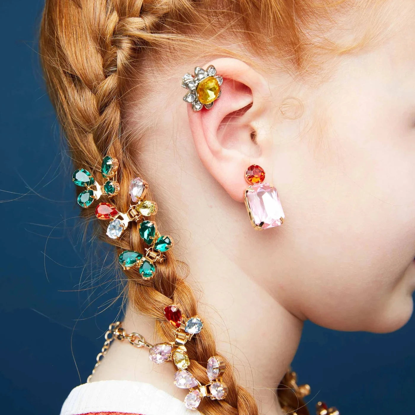 Dinner and A Movie Kids Clip On Earings Spotty Dot Toys