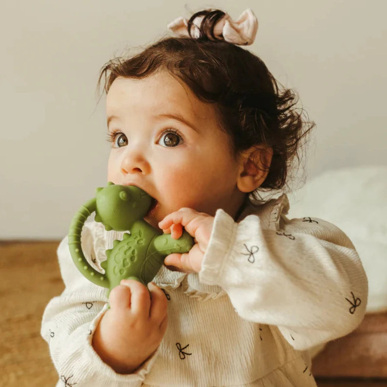 Dino-teether-green_Spotty Dot Baby