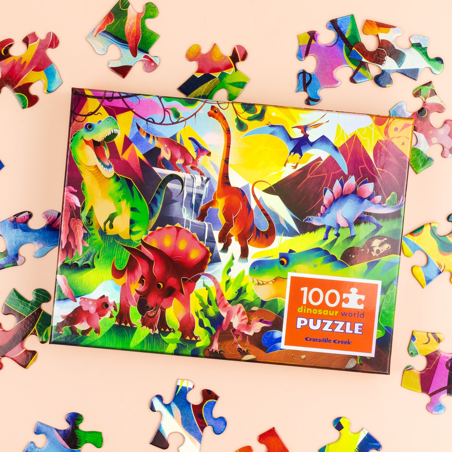 Dinosaur World Puzzle - Spotty Dot