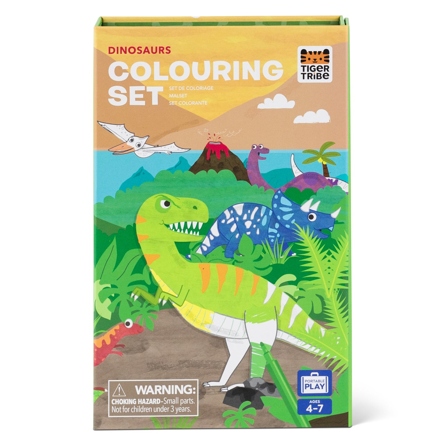 Dinosaurs Colouring Set Spotty Dot Toys