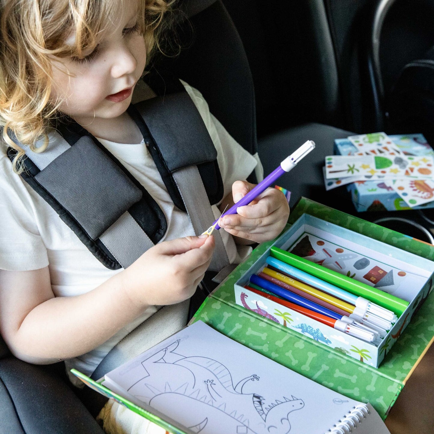 Dinosaurs Colouring Set Spotty Dot Toys