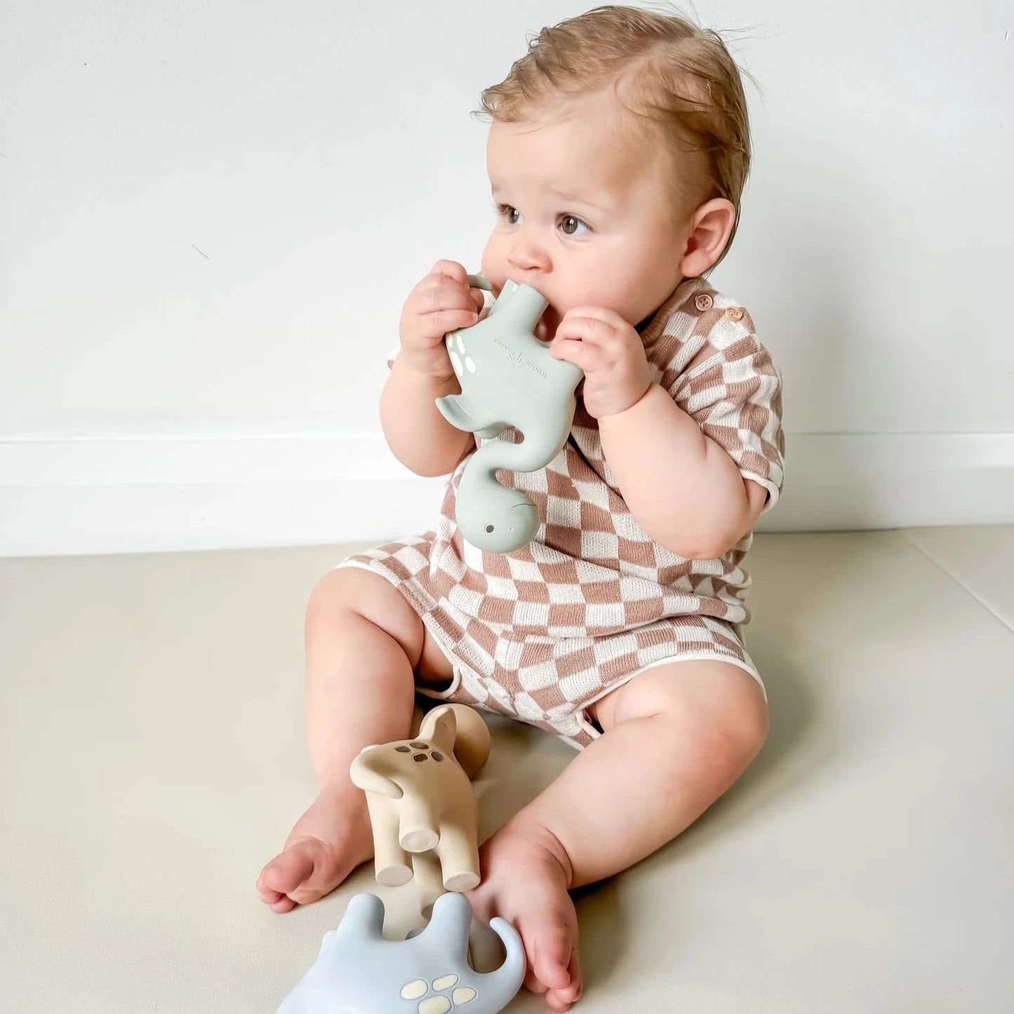 Diplo the Dino Dragon Sage Teether Spotty Dot