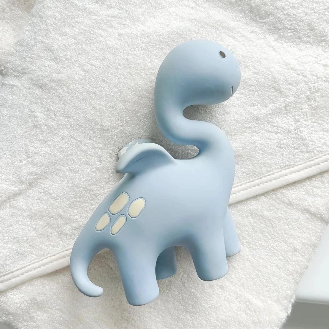 Diplo the Dragon Dino Powder Blue Spotty Dot Baby