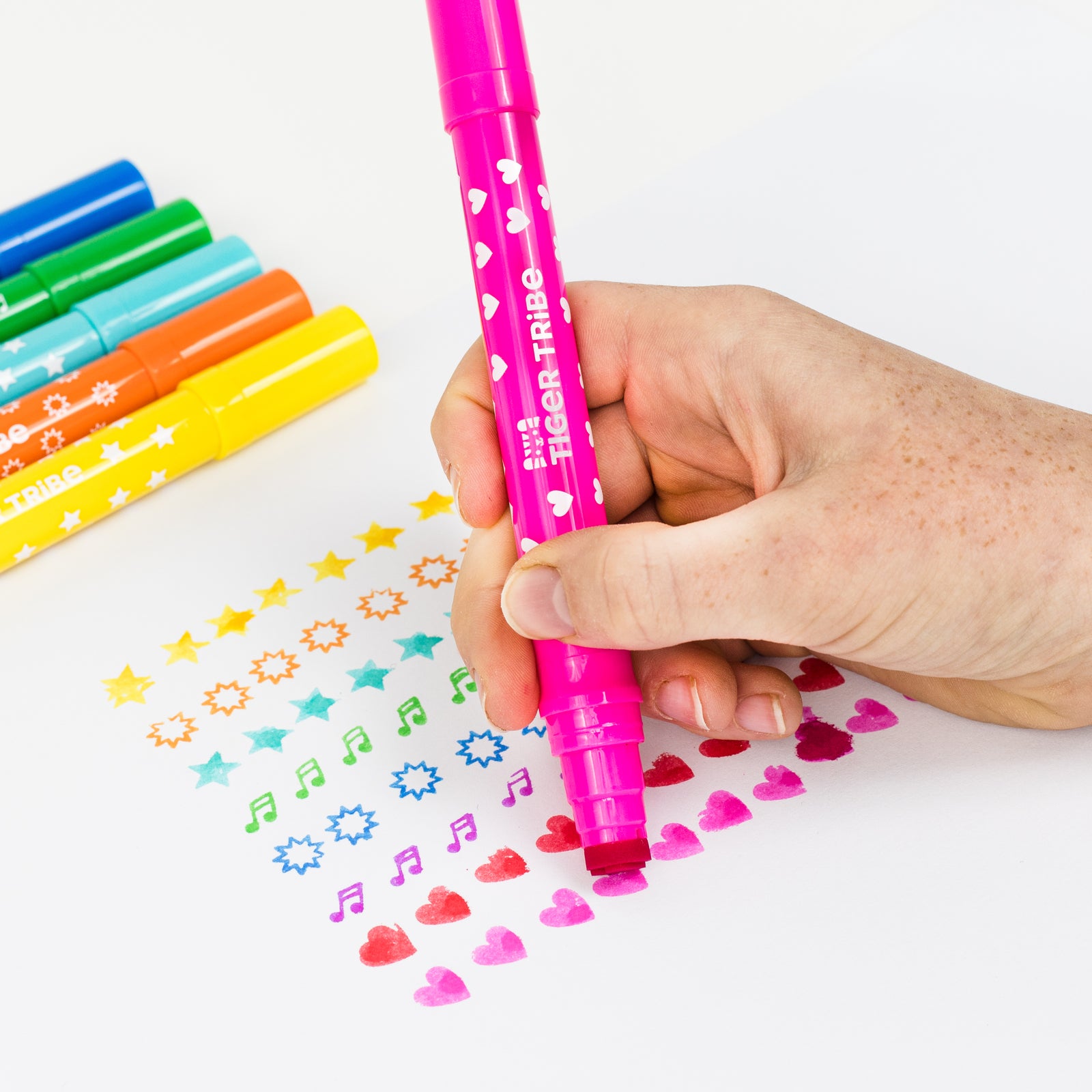Dual Tip Stamp Markers Spotty Dot