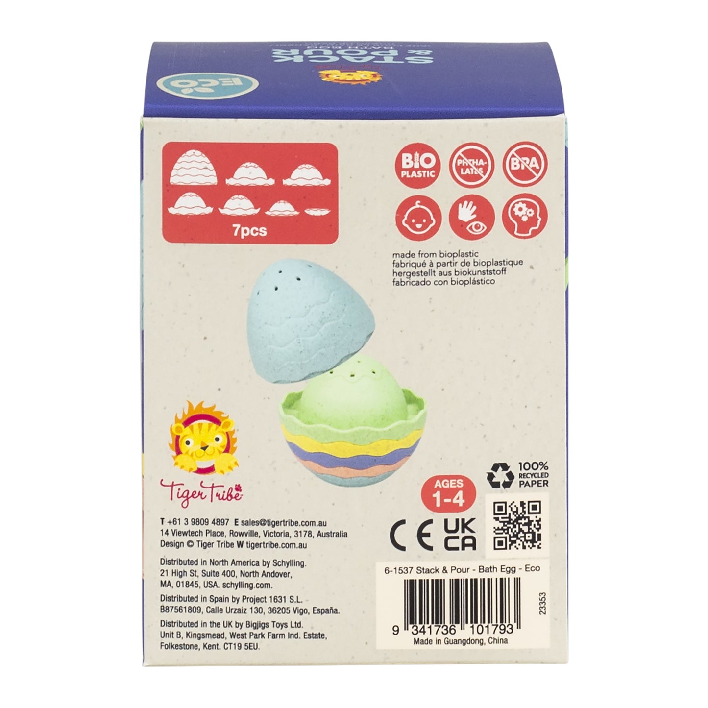 Eco Bath Egg - Spotty Dot Toys